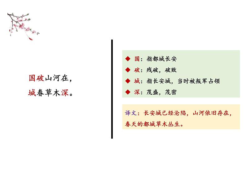 部编版八年级语文上册--第六单元 26.2 春望 (教学课件)07