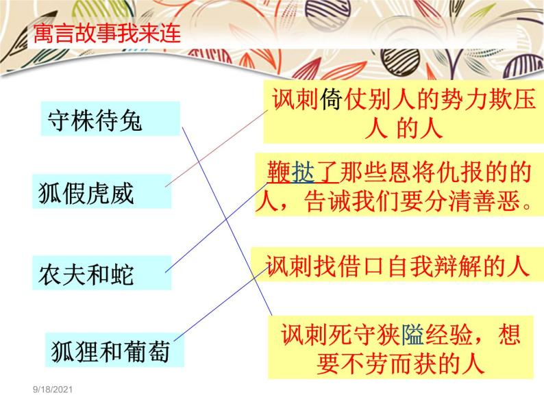 人教部编版七年级语文上册赫尔墨斯和雕像者参赛课件04