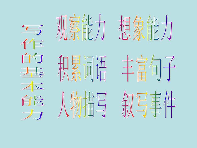 初中记叙文写作训练写人篇(4)(心理描写)课件PPT第2页