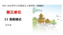 语文11 岳阳楼记教课内容ppt课件