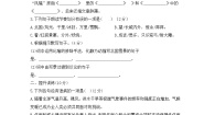 初中语文人教部编版九年级上册1 沁园春·雪优秀同步测试题