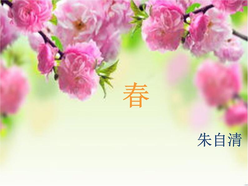 部编版语文七年级上册1.春课件03