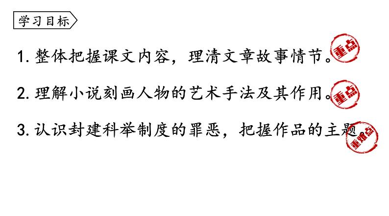 部编版九年级上册语文---23《范进中举》课件PPT第4页