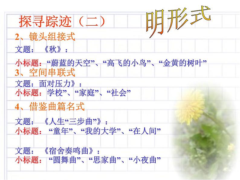 10、七作文训练标题课件PPT第5页