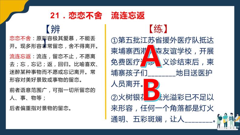 中考语文复习之-- 近义成语辨析积累（讲解版）2课件PPT03