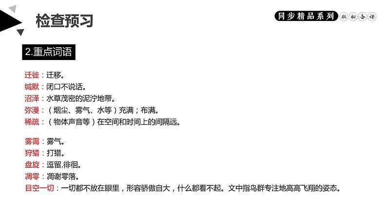 《大雁归来》人教版八年级下册语文PPT课件第7页