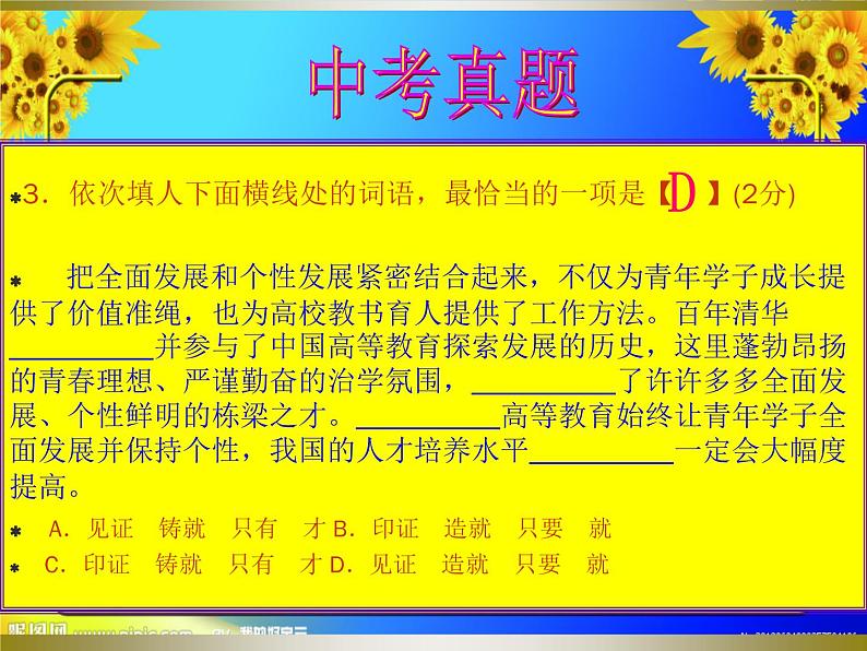 4中考语文考点透析语基—词语(ppt55张)08
