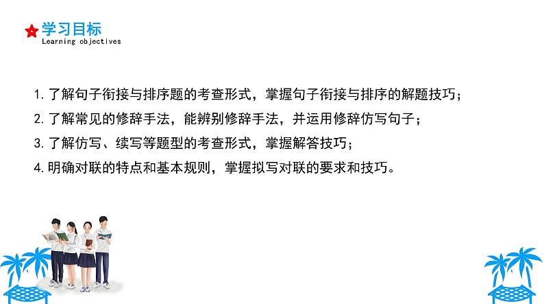 不二先生+2022中考一轮复习专题11 句子衔接、排序、仿写及拟写对联课件第3页