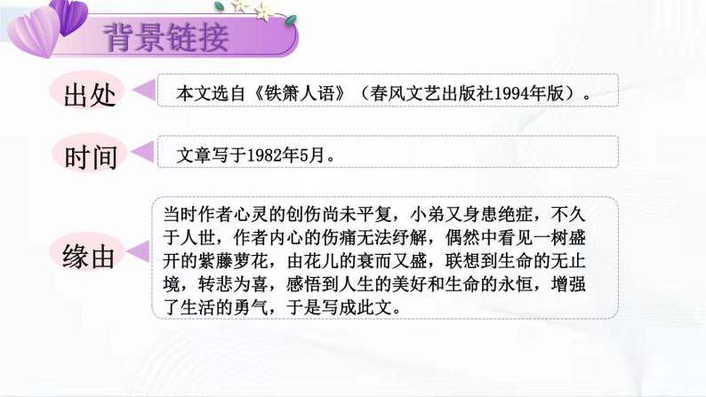 部编版语文七年级下册 18 紫藤萝瀑布 课件05