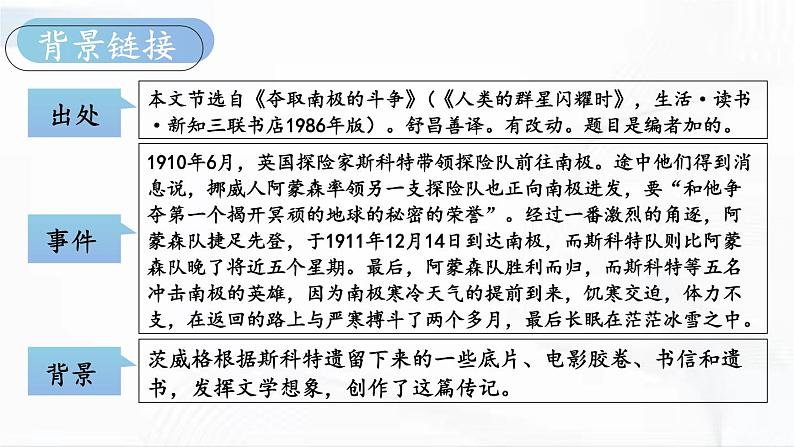 部编版语文七年级下册 22 伟大的悲剧 课件第5页