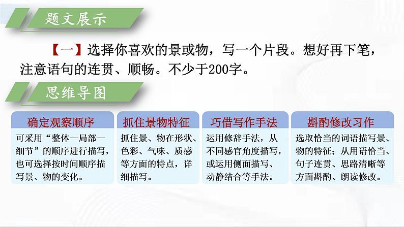 部编版语文七年级下册 写作 文从字顺 课件第4页