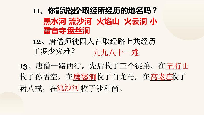 《西游记》名著导读复习课件PPT第6页