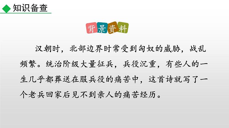 《十五从军征》((部编版九年级下册语文课件)第7页