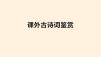 2022年江西省中考語文二輪復(fù)習(xí)：課外古詩歌鑒賞（共30張PPT）