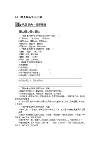 初中语文14 叶圣陶先生二三事学案