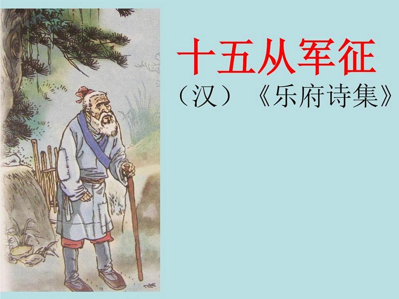 24 诗词曲五首-十五从军征-2021-2022学年九年级语文下册精品随堂课件(部编版)第2页
