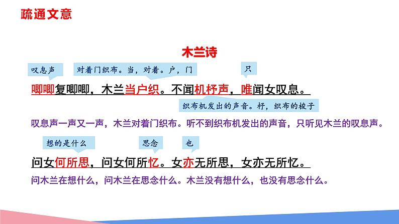 部编版七年级语文下册----9 木兰诗 课件第8页