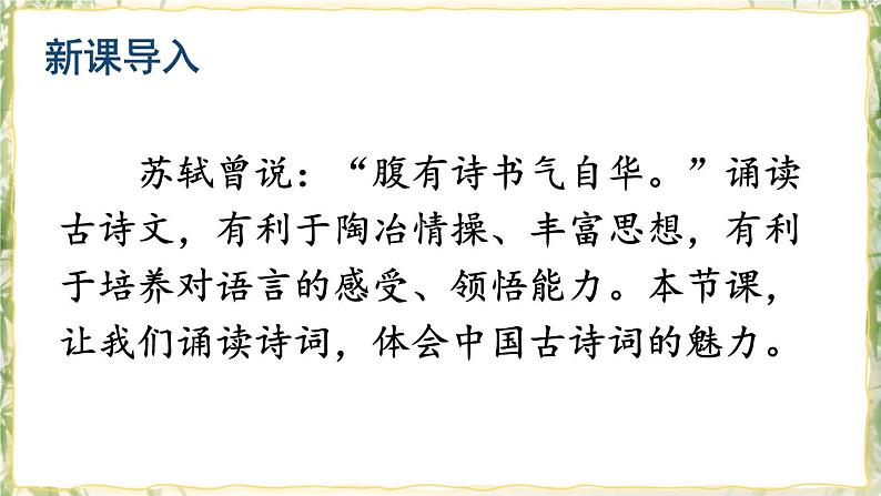 部编版九下语文 课外古诗词诵读 课件PPT+教案02