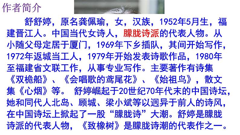 人教部编版九年级语文下册第1课《祖国啊,我亲爱的祖国》精品实用课件04