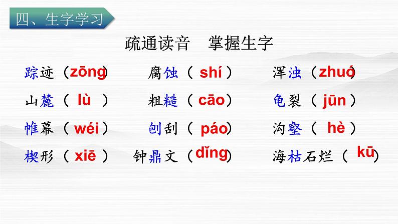 部编版八年级语文下册课件----8《时间的脚印》第5页