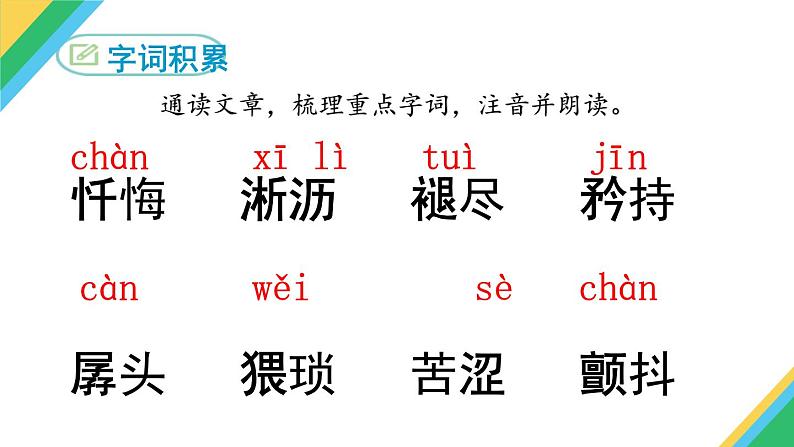 部编版七年级语文下册课件----一颗小桃树第4页