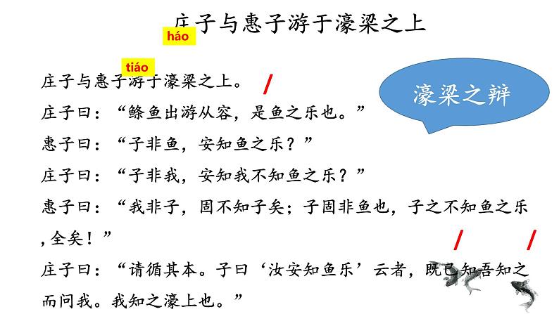 庄子与惠子游于濠梁之上 课件(共18张PPT)第4页