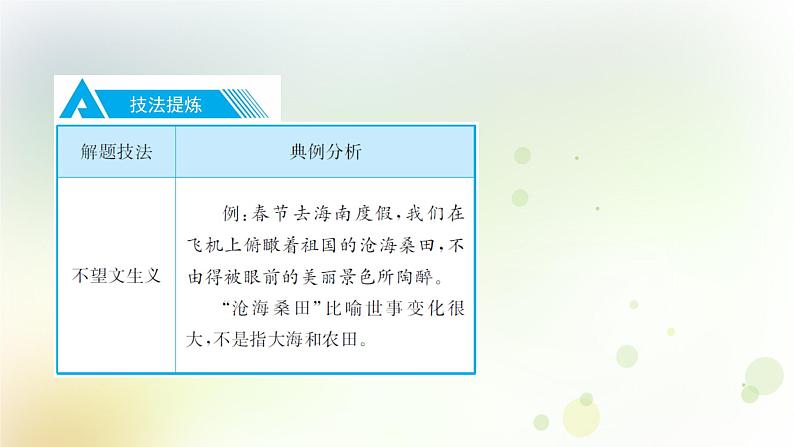 3.语文-第一部分 基础知识及运用-词语·成语第5页
