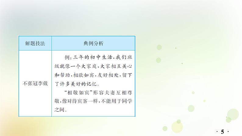 3.语文-第一部分 基础知识及运用-词语·成语第6页