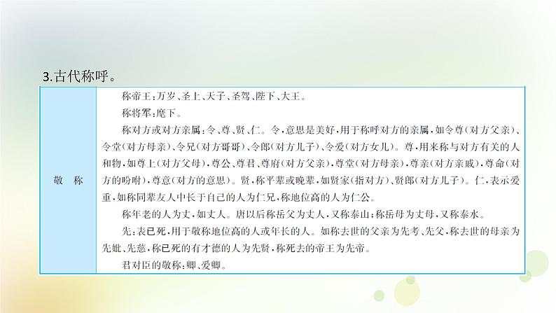 11.语文-第一部分 基础知识及运用-文学文化常识第8页