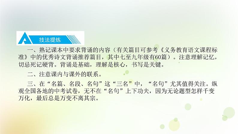12.语文-第一部分 基础知识及运用-古诗文积累背诵第7页