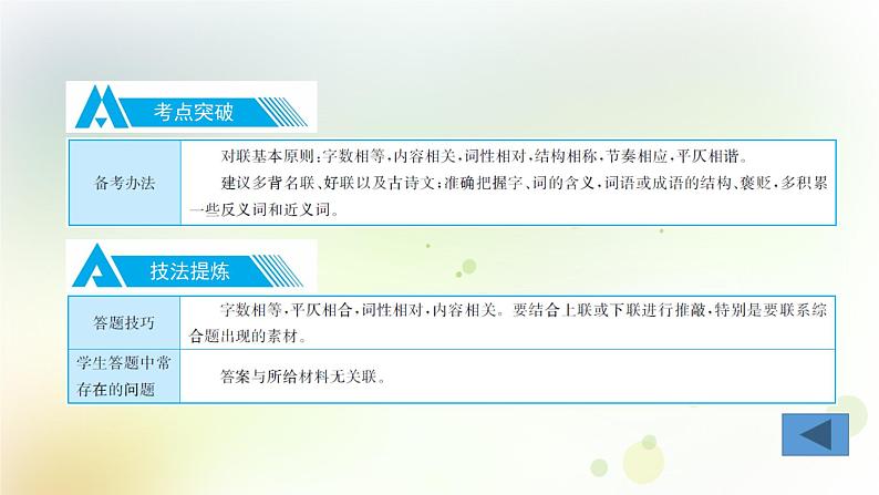 15.语文-第一部分 基础知识及运用-综合性学习-专题三 对联第4页