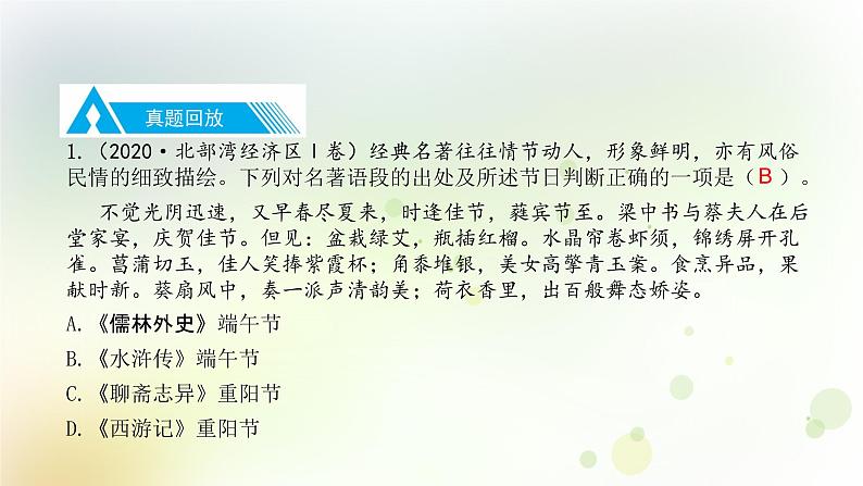 10.语文-第一部分 基础知识及运用-名著阅读第6页