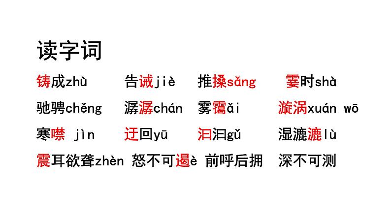 第17课《壶口瀑布》课件2021-2022学年部编版语文八年级下册02