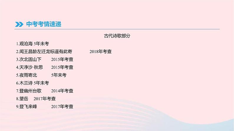 (通用版)中考语文高分一轮复习专题02《古诗文默写》课件(含答案)02