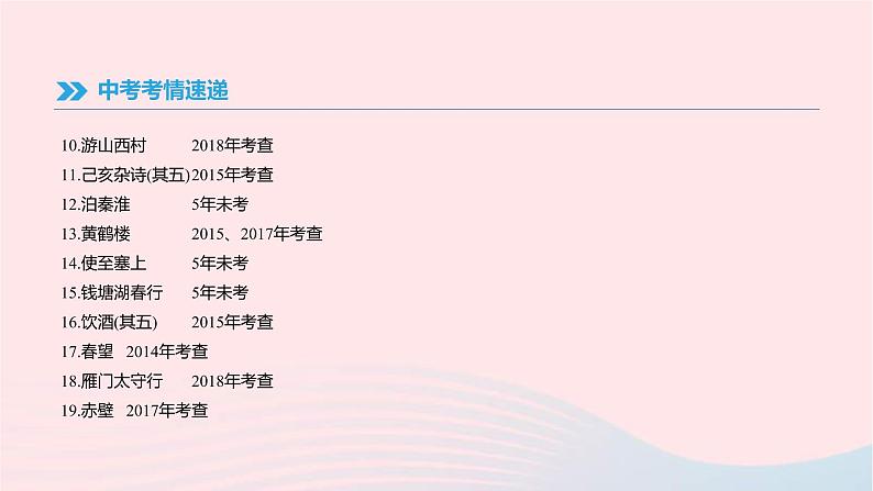 (通用版)中考语文高分一轮复习专题02《古诗文默写》课件(含答案)03