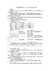 2021年山东省威海市中考语文真题