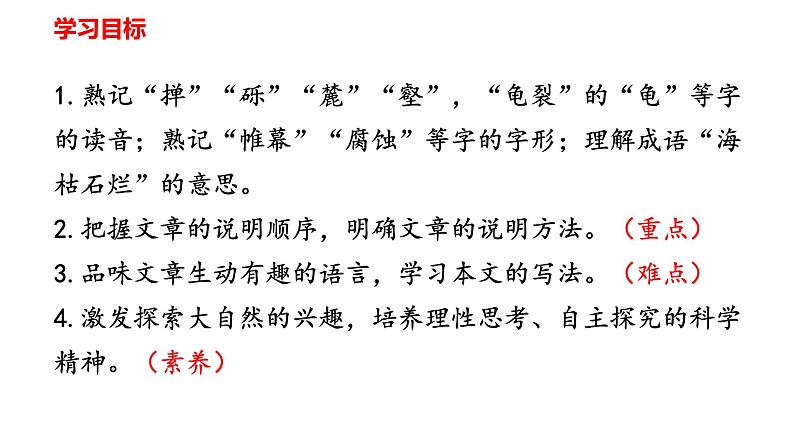 部编语文 八下 时间的脚印 课件第3页