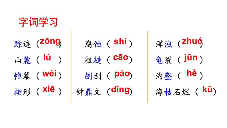部编语文 八下 时间的脚印 课件第8页