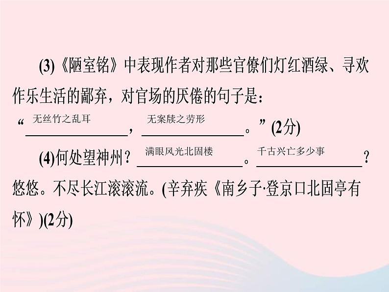 中考语文二轮复习高分突破满分特训20课件(含答案)03