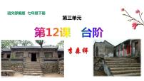 初中語(yǔ)文人教部編版七年級(jí)下冊(cè)臺(tái)階課文配套課件ppt