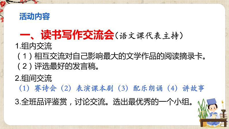 第六单元综合性学习《文学部落》课件第8页
