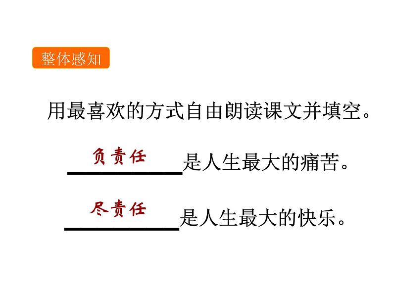 部颁人教版五四制七年级级语文下册《最苦与最乐》教学课件第5页