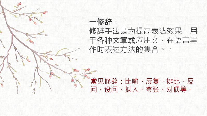 中考阅读理解之常见修辞手法 课件 2022年中考语文二轮复习第2页