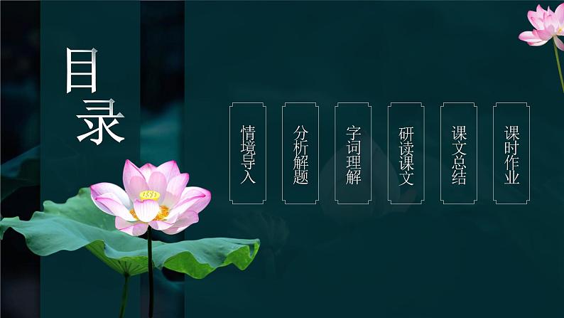 部编版七年级语文下册课件----短文两篇-爱莲说第2页
