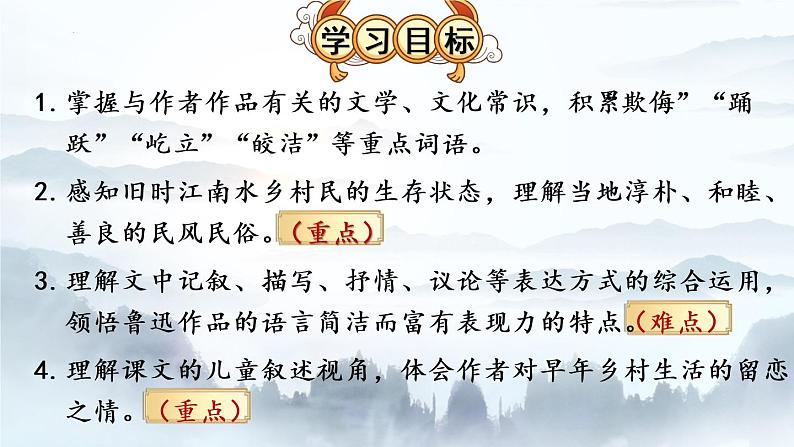 第1课《社戏》课件(共43张PPT)2021—2022学年部编版语文语文八年级下册第2页