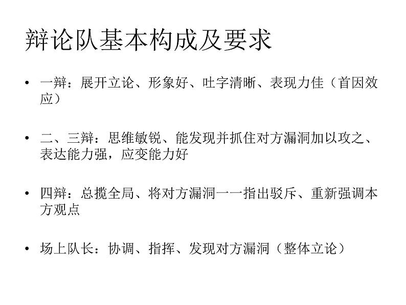 第四单元口语交际《辩论》课件(共18张PPT)2020—2021学年部编版语文九年级下册第3页