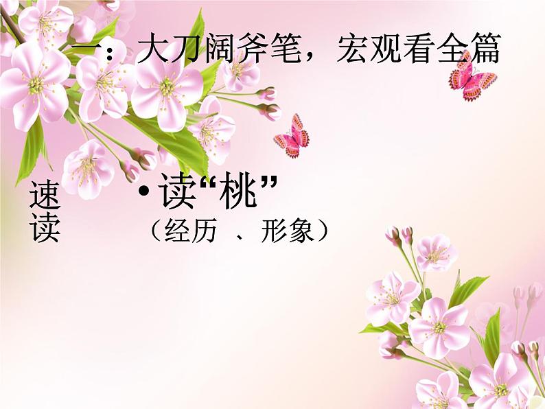 初中语文人教版(部编)七年级下册18一棵小桃树9 课件第8页