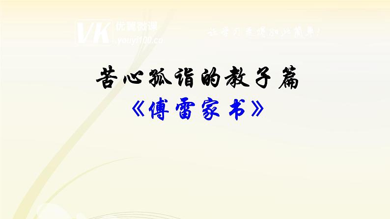 初中语文人教版(部编)八年级下册《傅雷家书》:选择性阅读 课件第5页