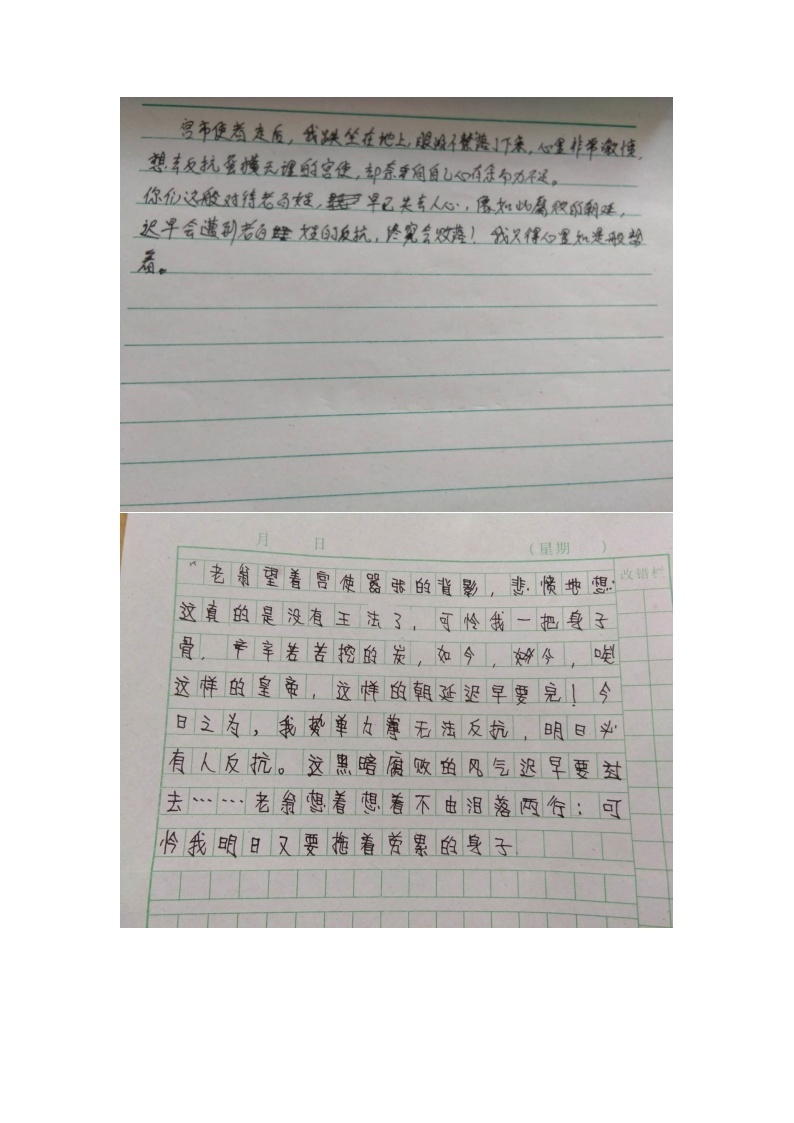 初中语文人教版（部编）八年级下册卖炭翁2教案01