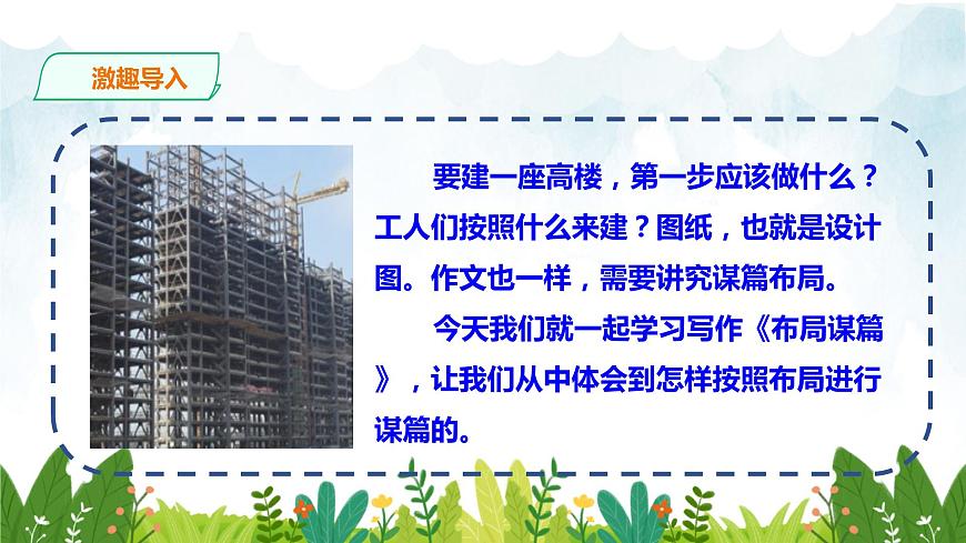 第三單元《寫作 布局謀篇》精品課件1 初中語文人教部編版（五四制）九年級下冊第2頁